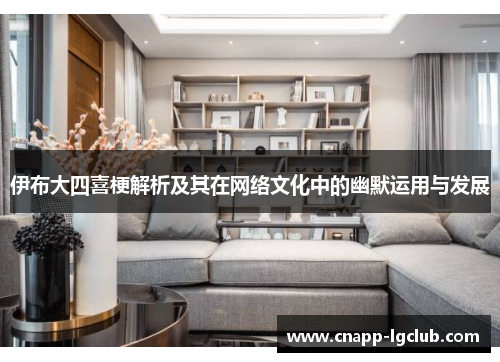 伊布大四喜梗解析及其在网络文化中的幽默运用与发展