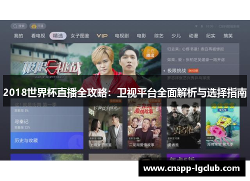 2018世界杯直播全攻略：卫视平台全面解析与选择指南